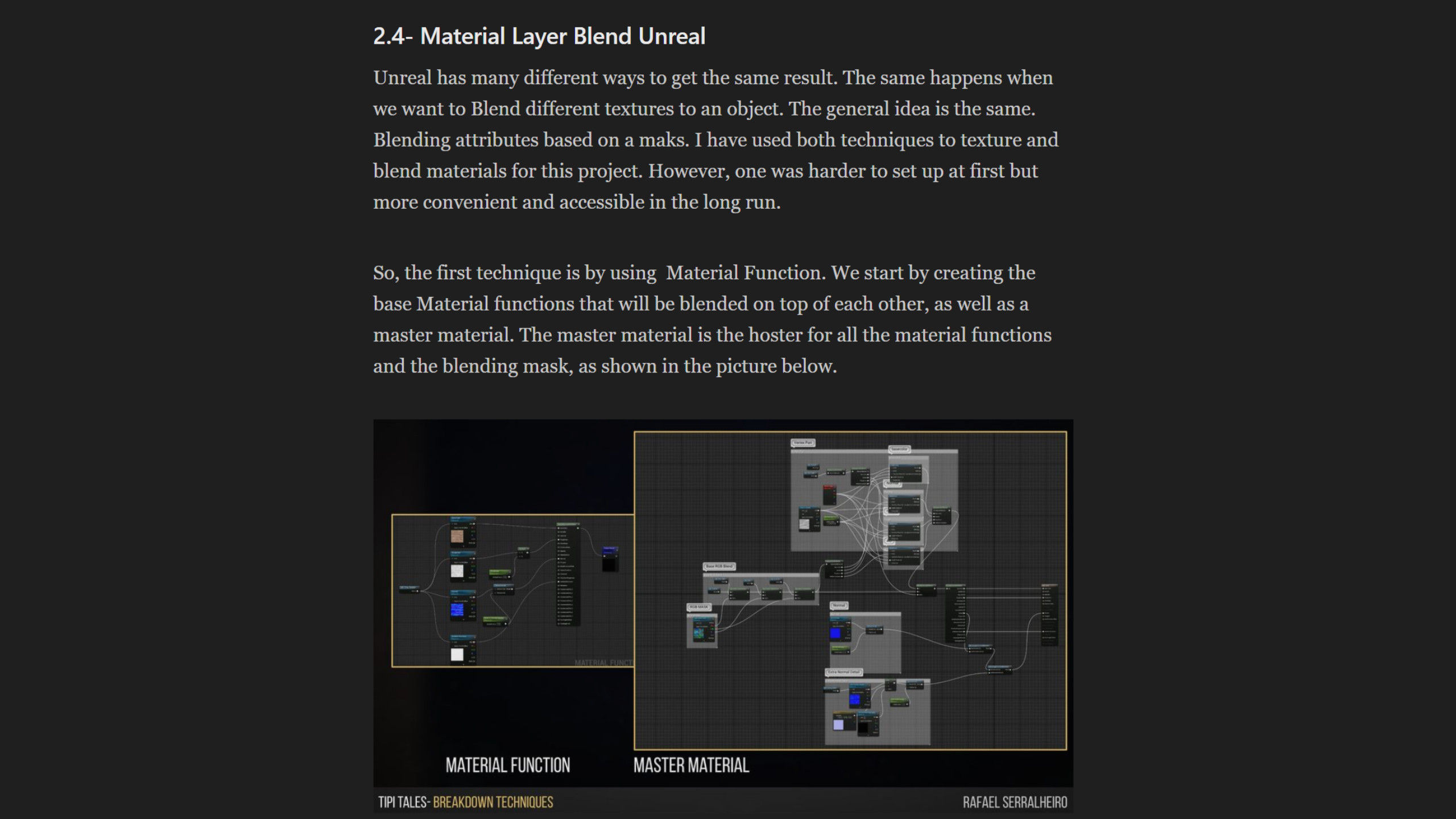 Material Layer Blend in Unreal Engine