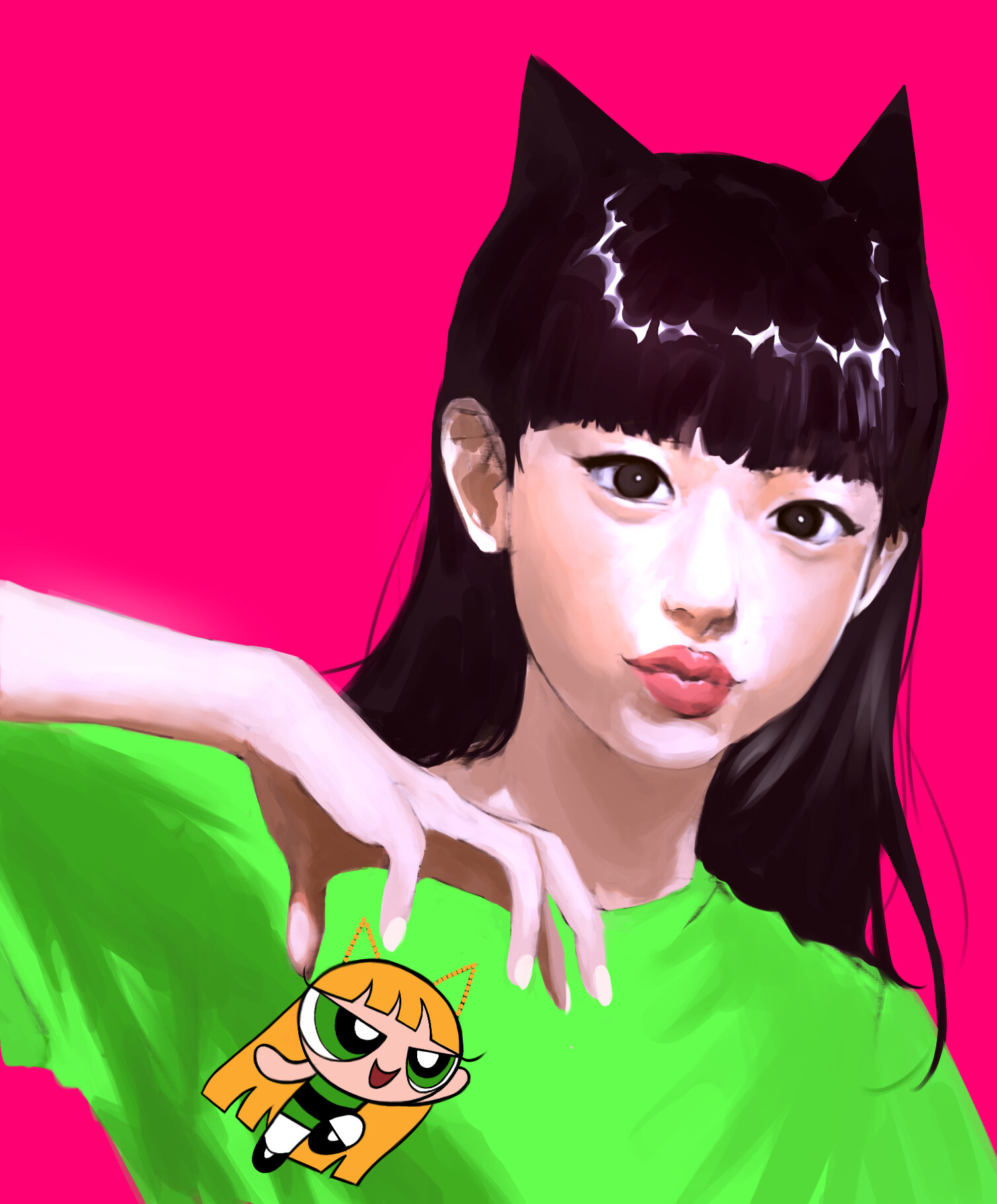 ArtStation New Jeans Haerin