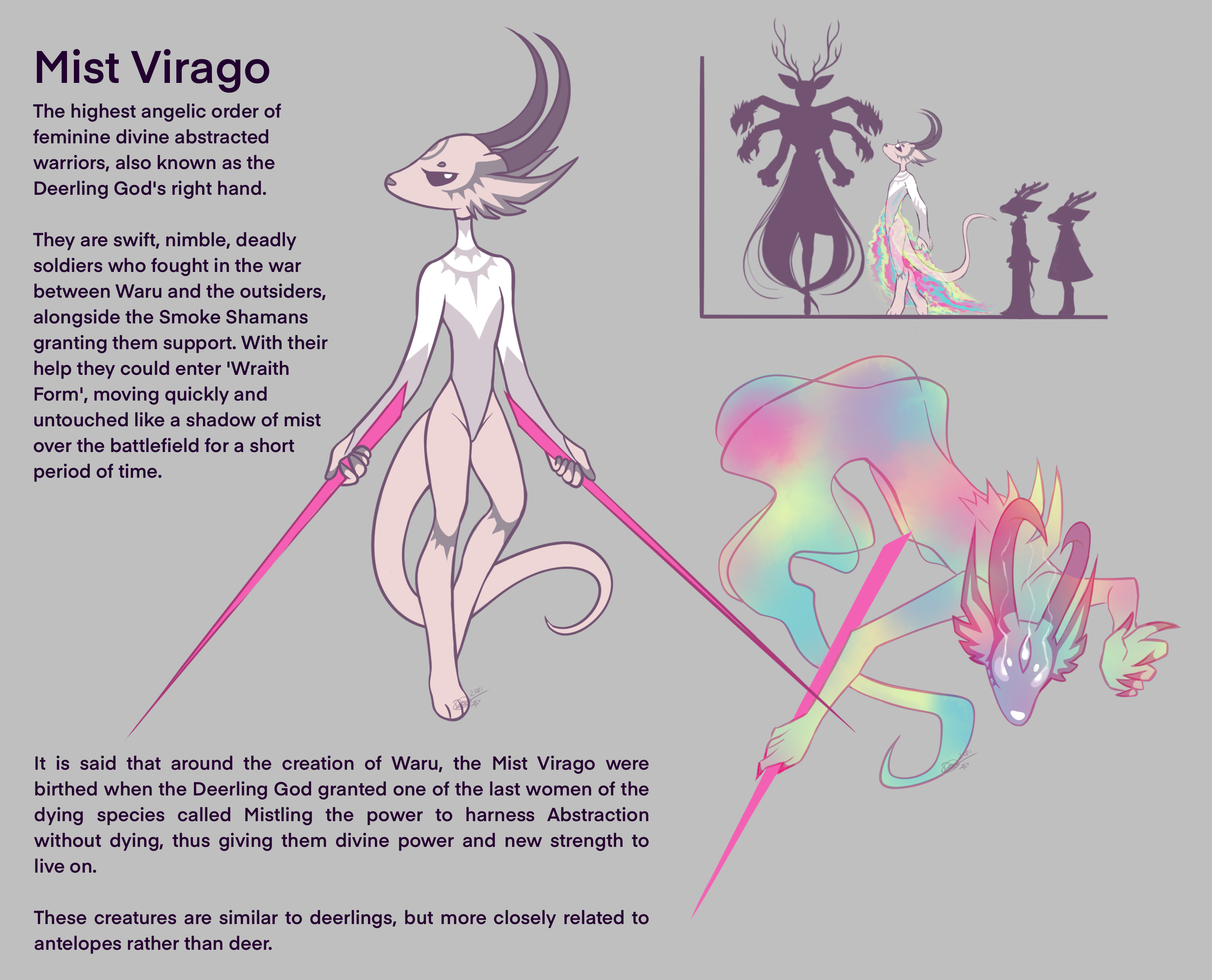Mist Virago warrior concept.
