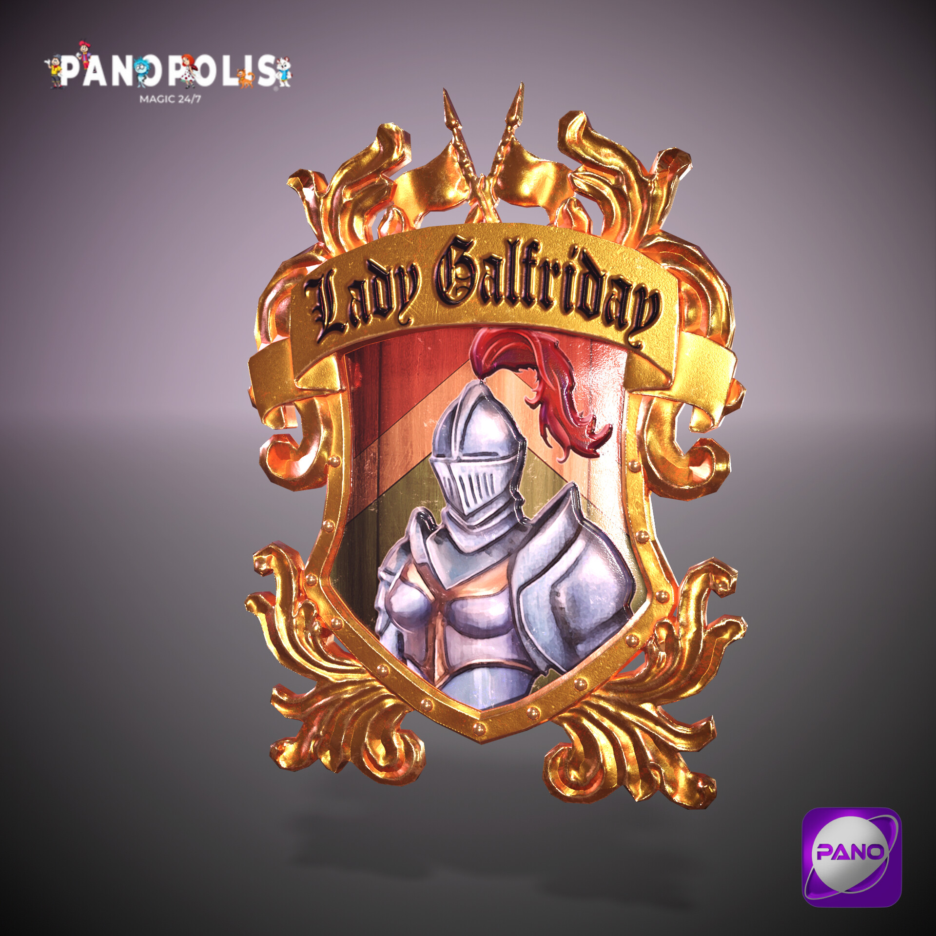 RocketSchas Panopolis: Armor Crest Lady Galfriday(Unreleased Project)