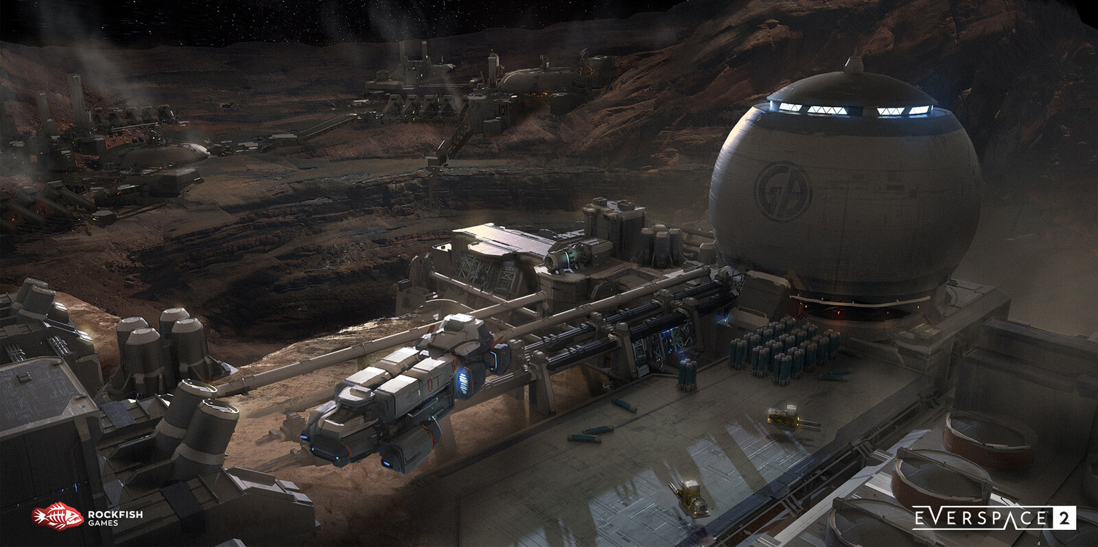 Grady &amp; Brunt mining station
