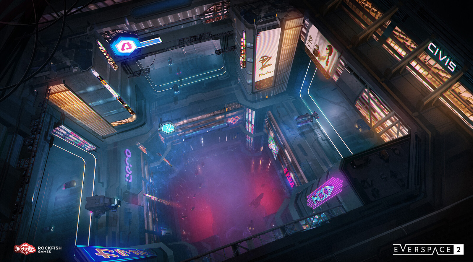 Prescott Starbase- Central Plaza