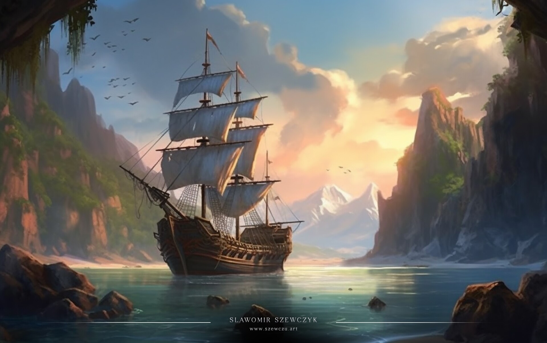 ArtStation - The pirate adventure begins!