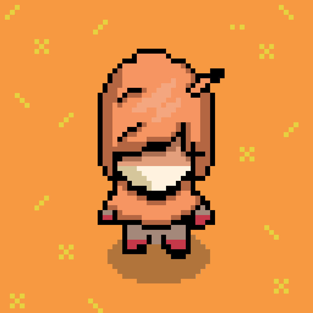 ArtStation Cute Pixel Girl