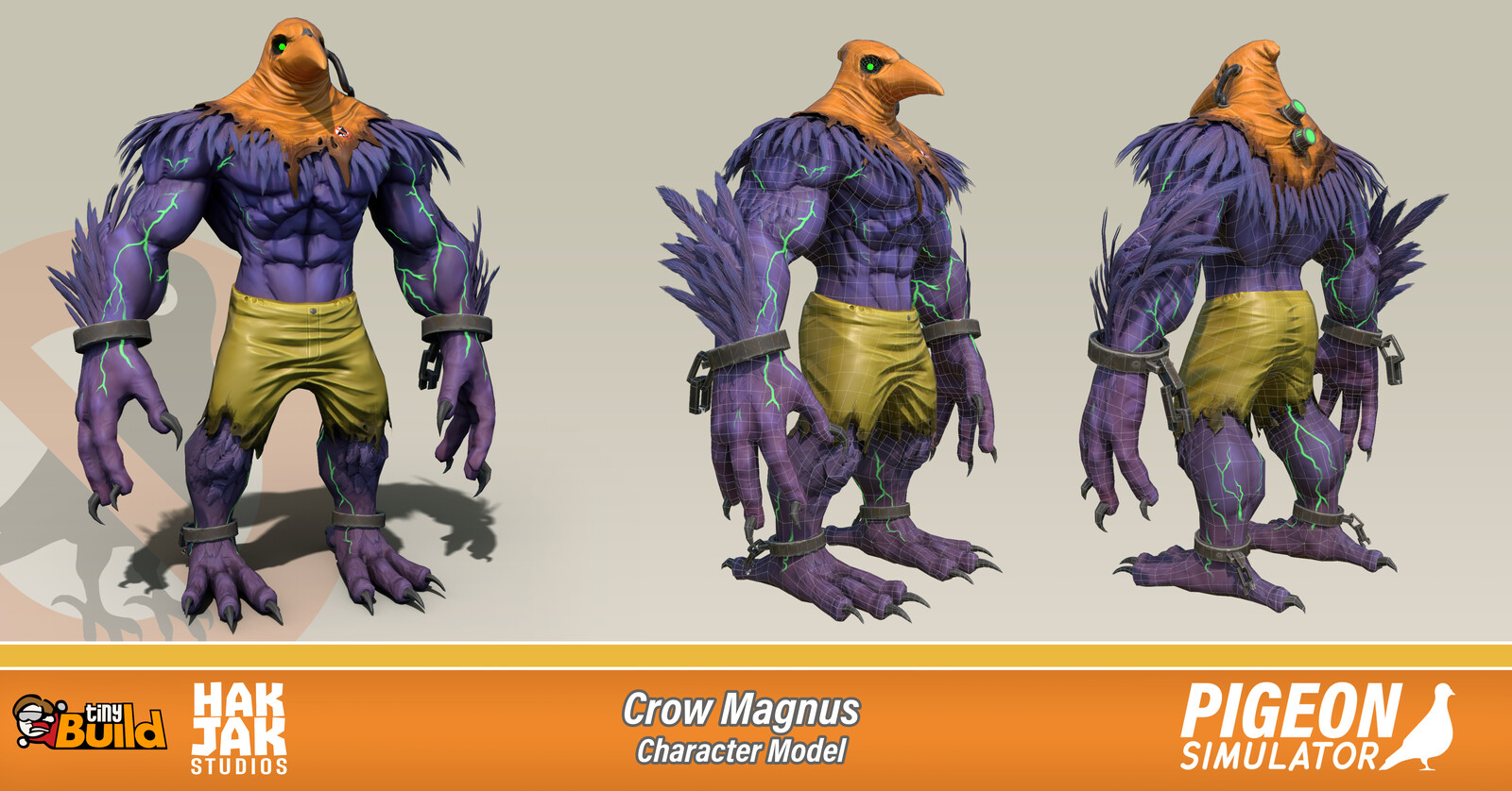Crow Magnus - Character model
