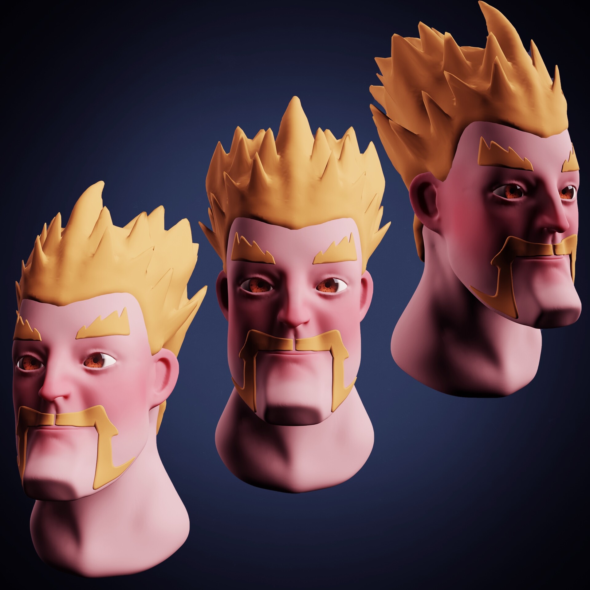 ArtStation - Face supercell style