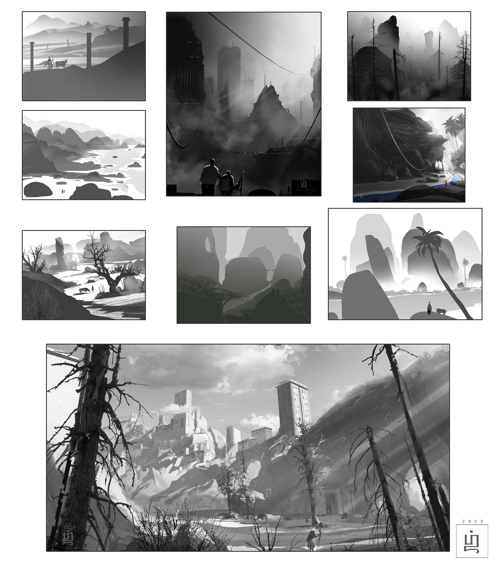 ArtStation - #black & white