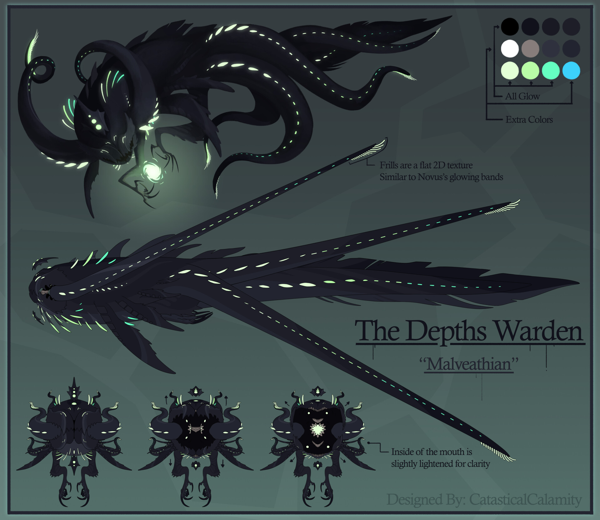 ArtStation Depths Warden Concept for Creatures of Sonaria (Unofficial)