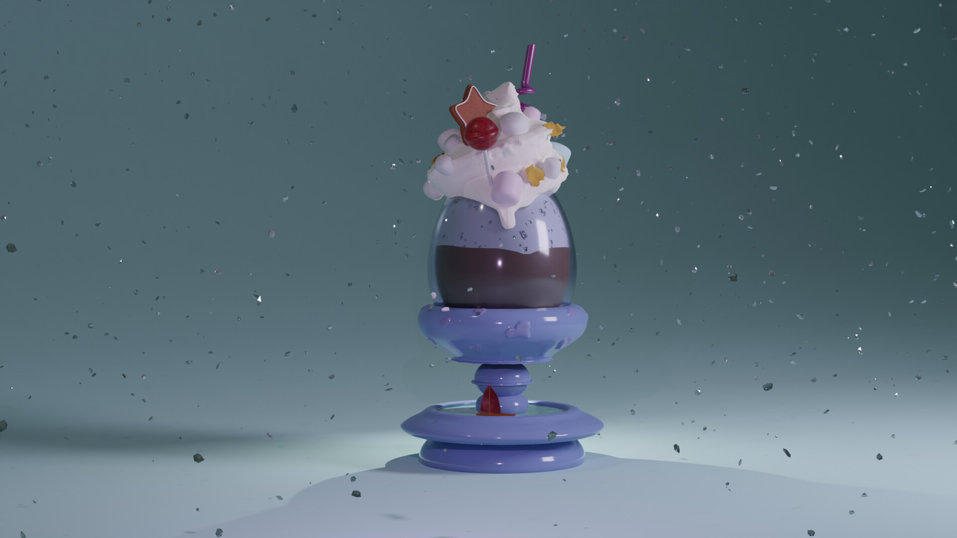 ArtStation - Christmas cup