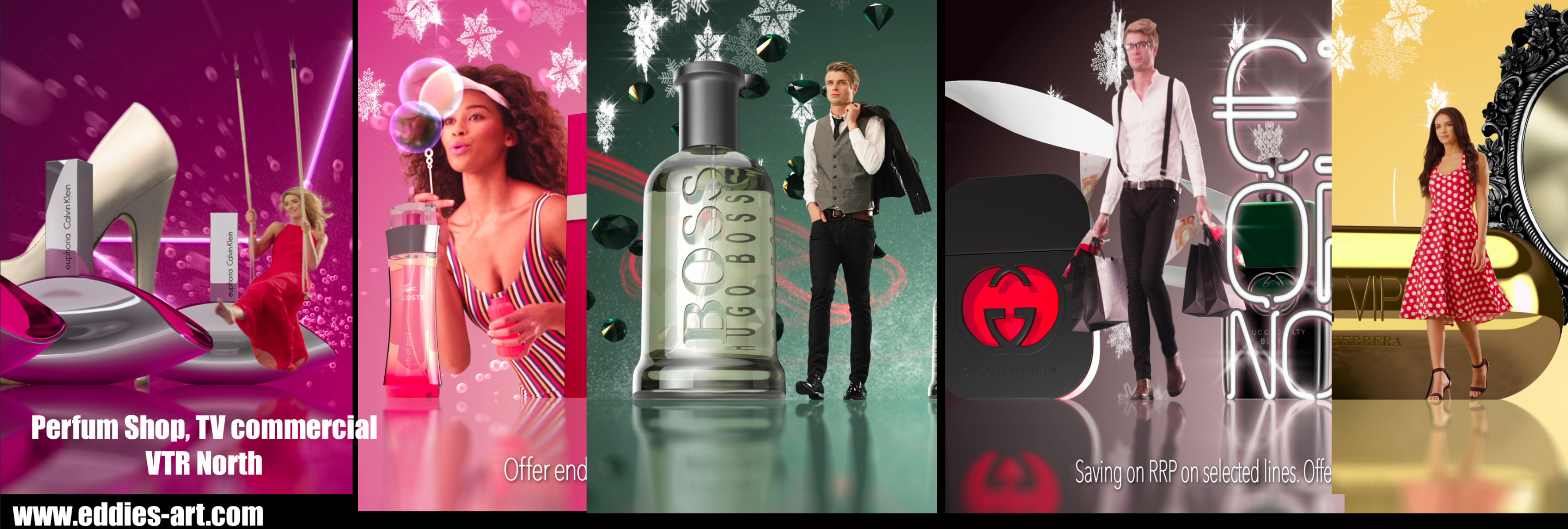 ArtStation The Perfume Shop TV campaign 2013 2015