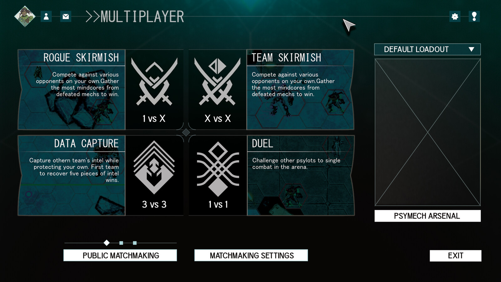 FINAL REDESIGN- Idle view, nothing highlighted