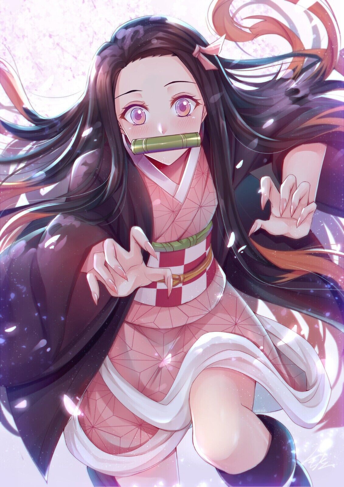 ArtStation - Nezuko Kamado - Demon Slayer Fanart