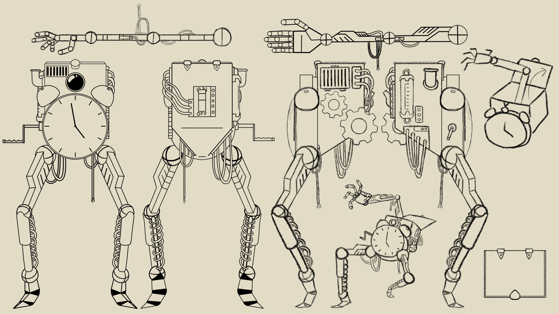 ArtStation - Antagonist Character Sheet.