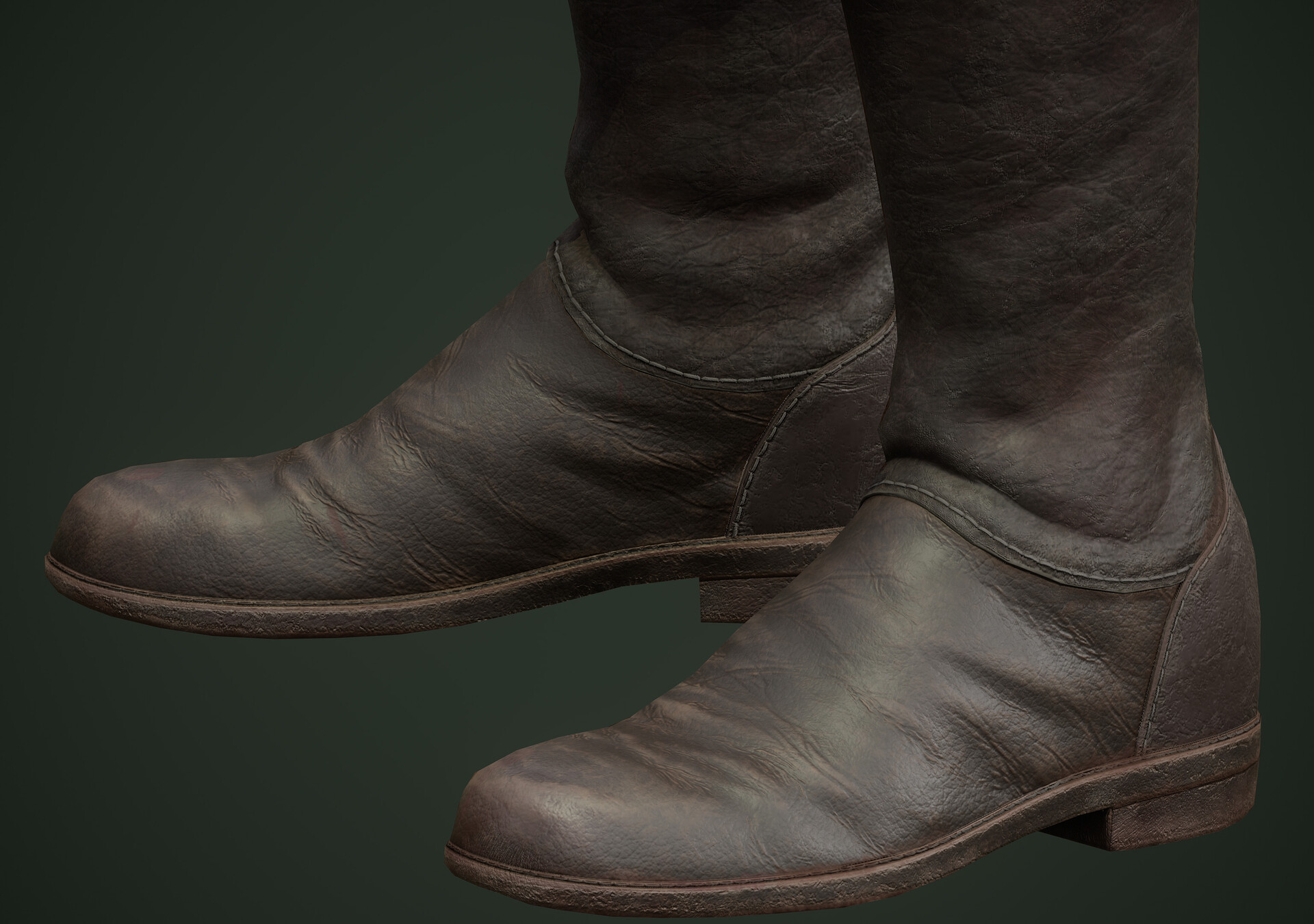ArtStation Pirate Boots Project Edward Kenway