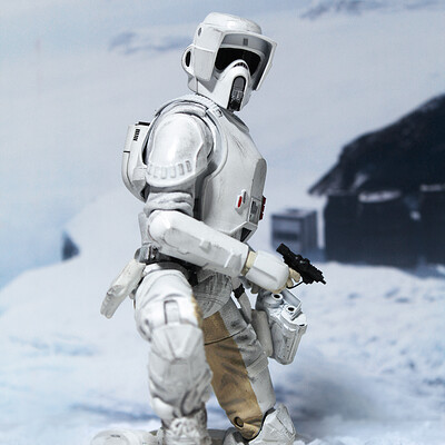 ArtStation 1 12 Snow Scout Trooper 3D Models Star Wars The Black Series