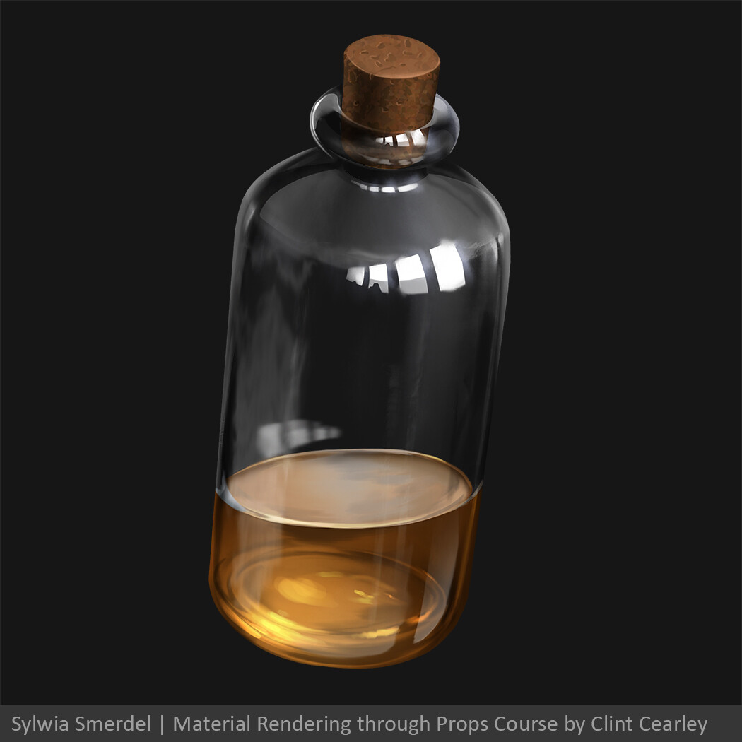 Sylwia Smerdel - Material Rendering Course - homework week 5 - glass