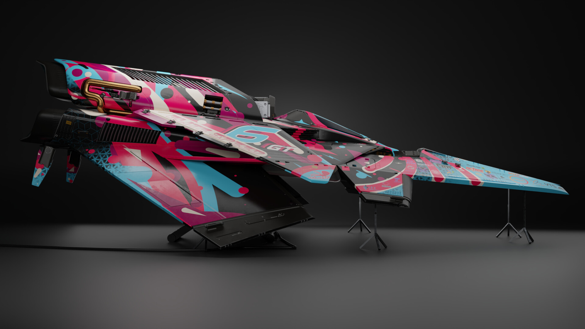 Escher_VI - Kraken, Space Racer