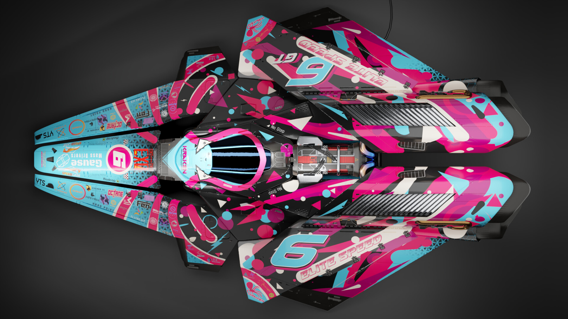 Escher_VI - Kraken, Space Racer