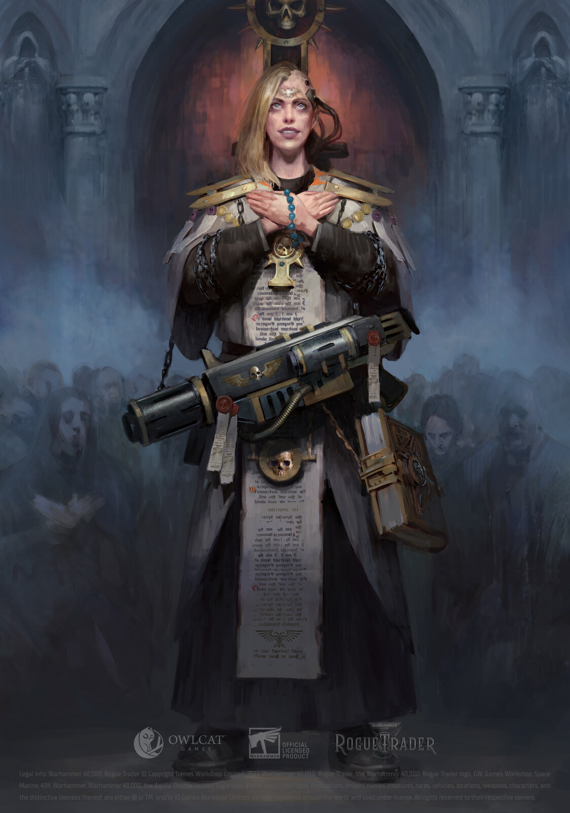 Female Adeptus Ministorum Player Portrait