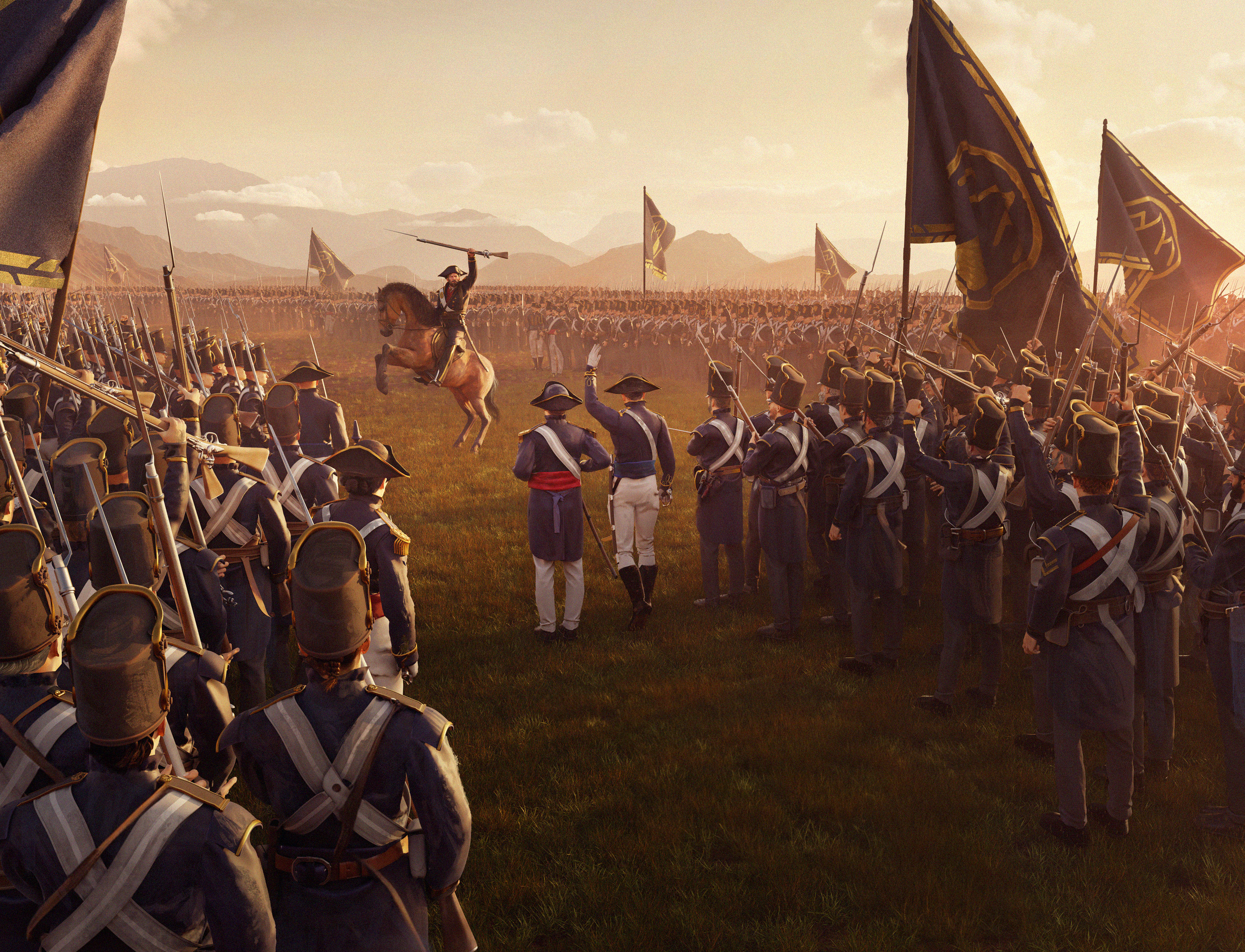 Field Marshal Tamas speaks to the Army