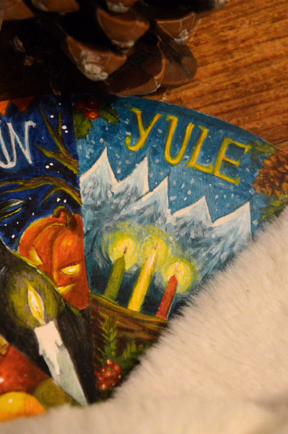 Yule painting