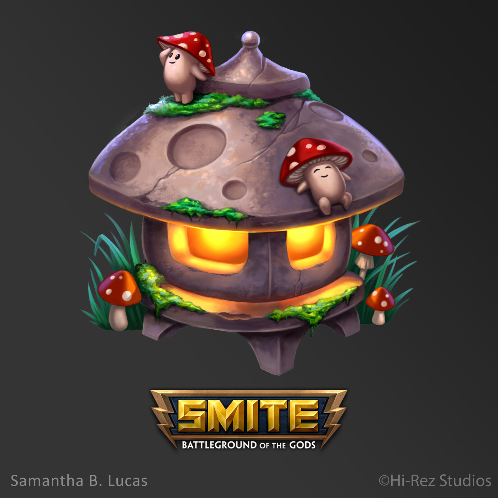 SMITE - Mushroom Chest