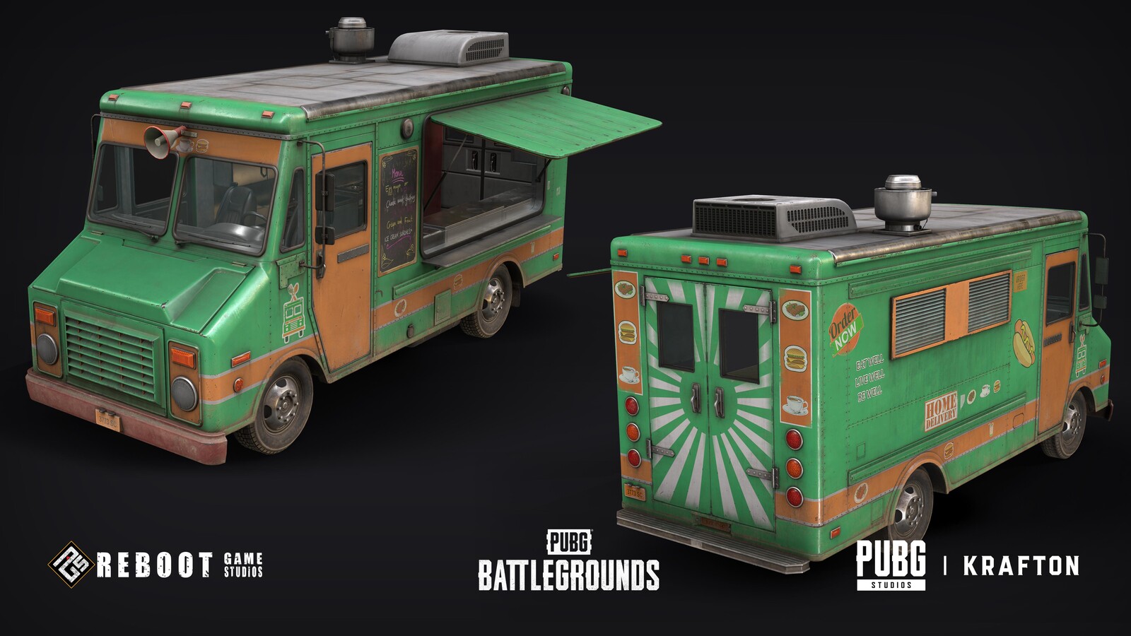 PUBG-Battlegrounds : Food Truck