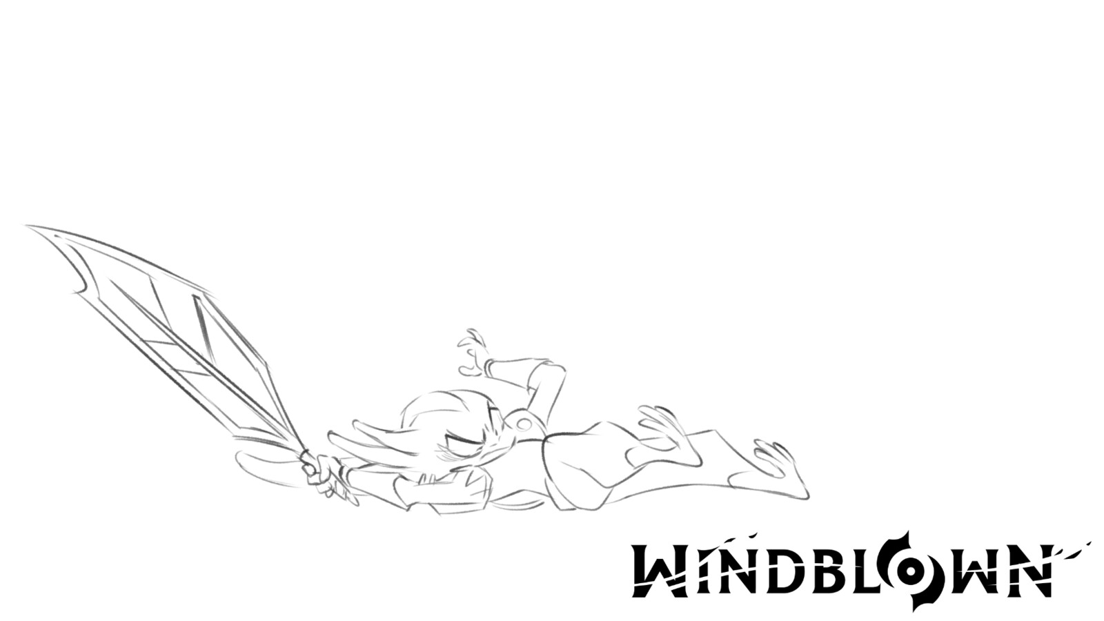 Key posing.