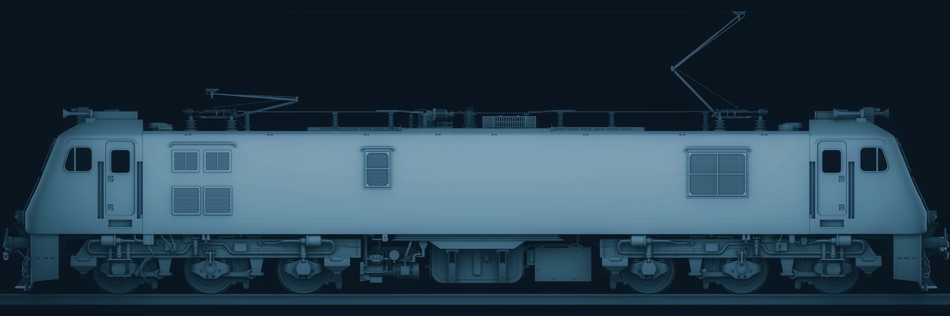 Wap Model Railway Train Sets ArtStation WAP-7 Locomotive Of