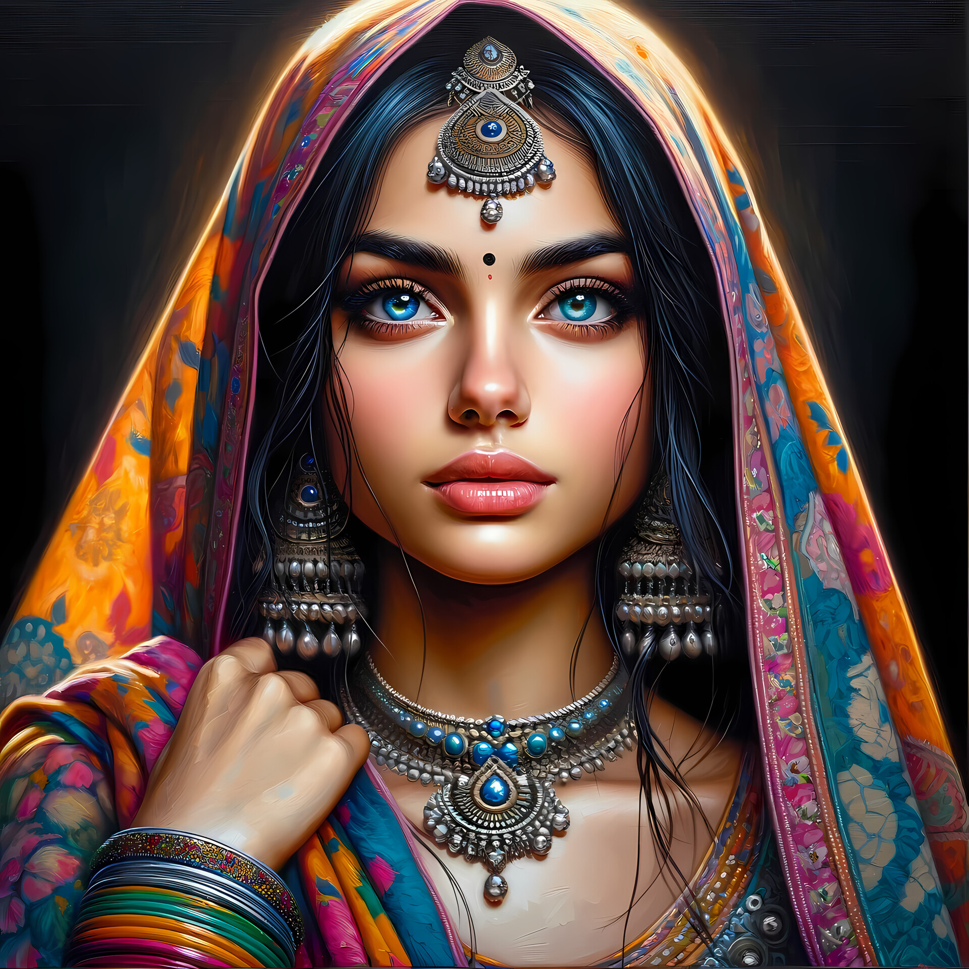 artstation-cultural-canvases-portraits-of-india-s-elegance