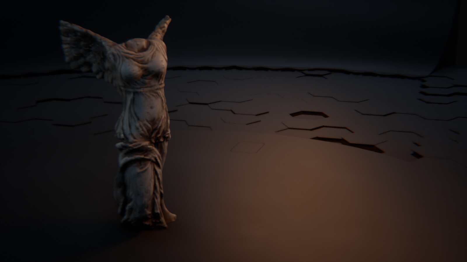 Unreal capture of the model, through the sequencer.