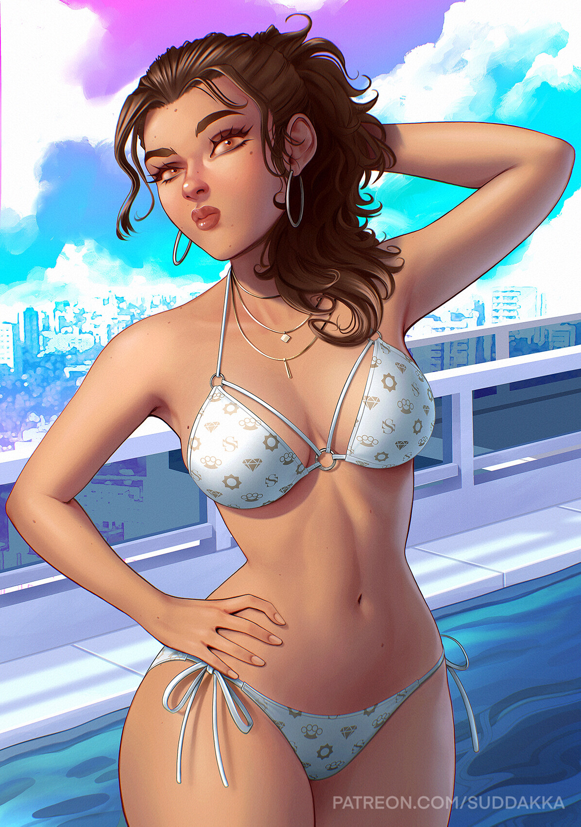 Artstation lucia gta vi