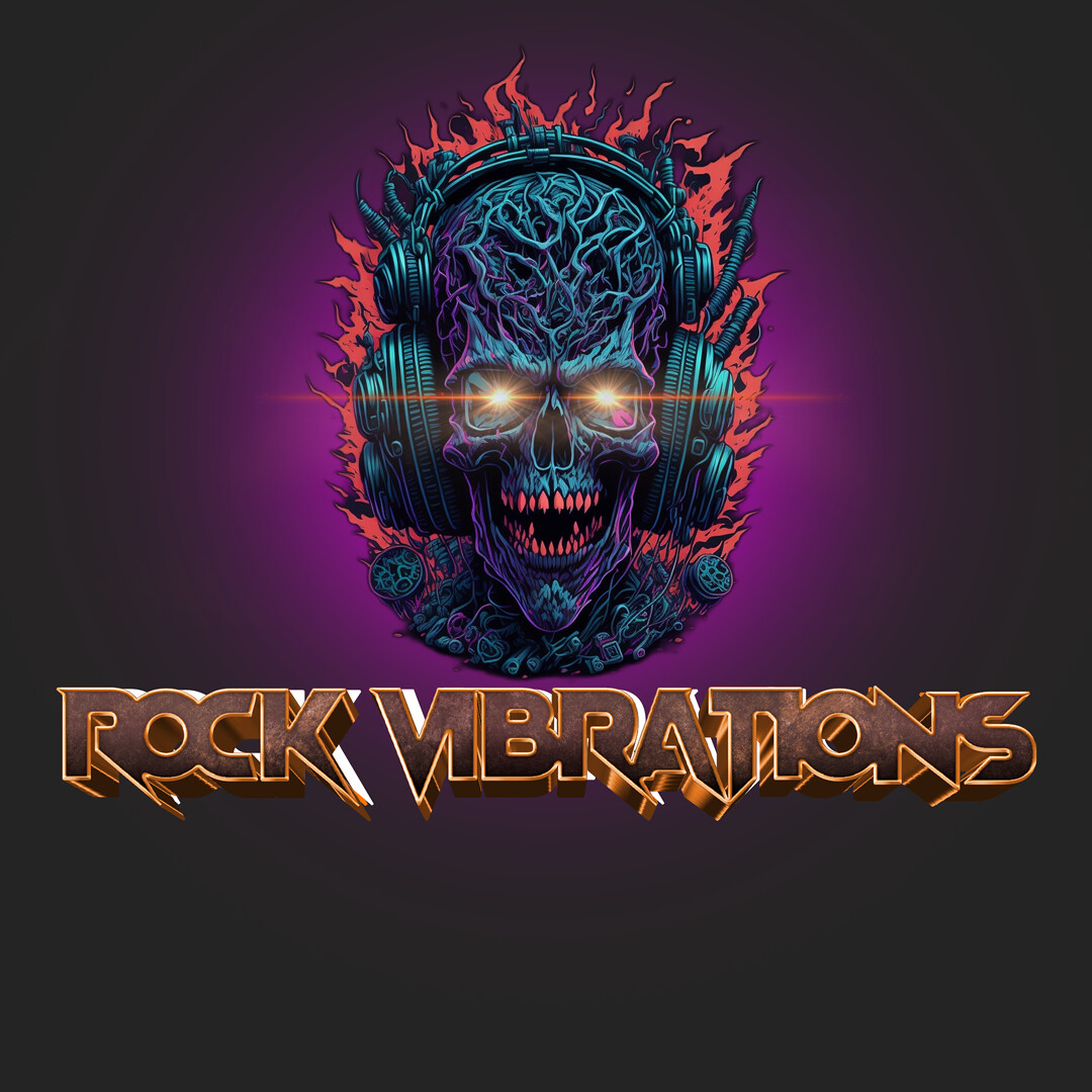 ArtStation Arte para a página Rock Vibrations