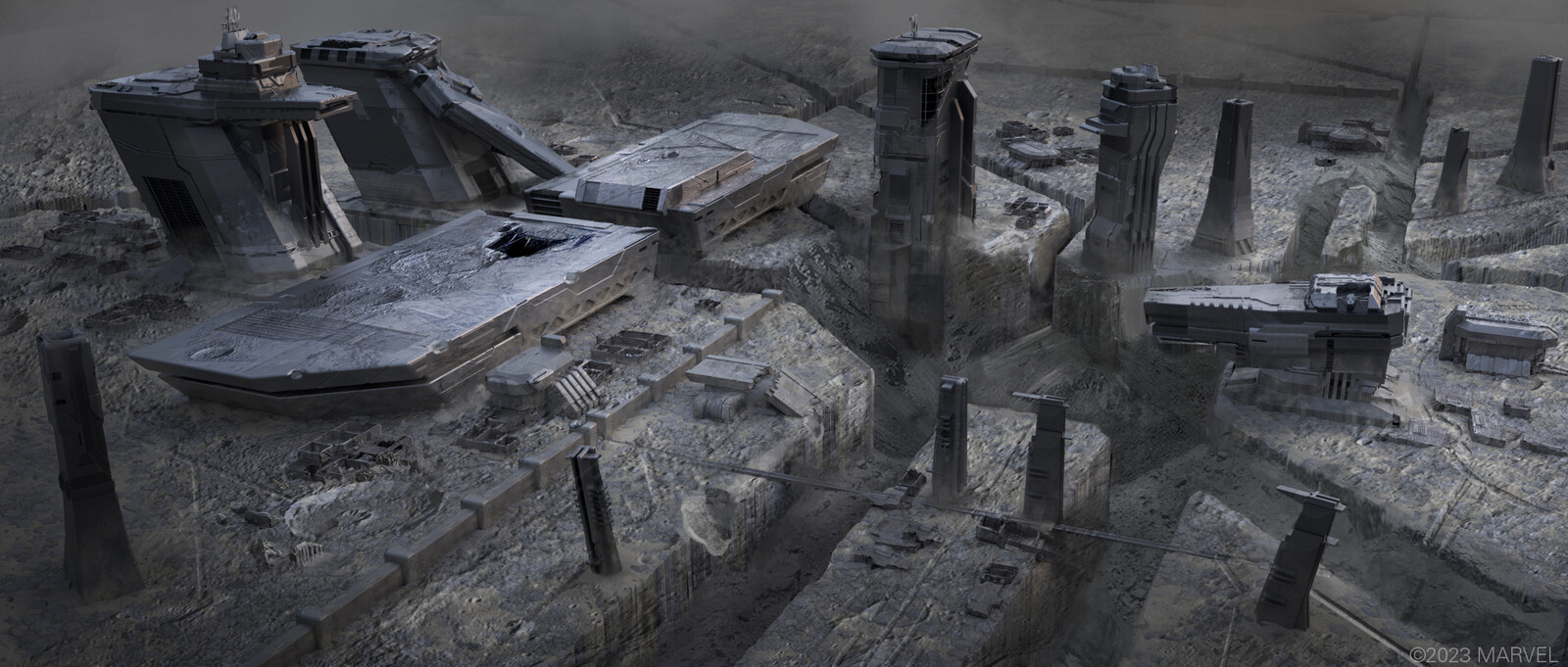 Some explorations for an old Kree mining colony