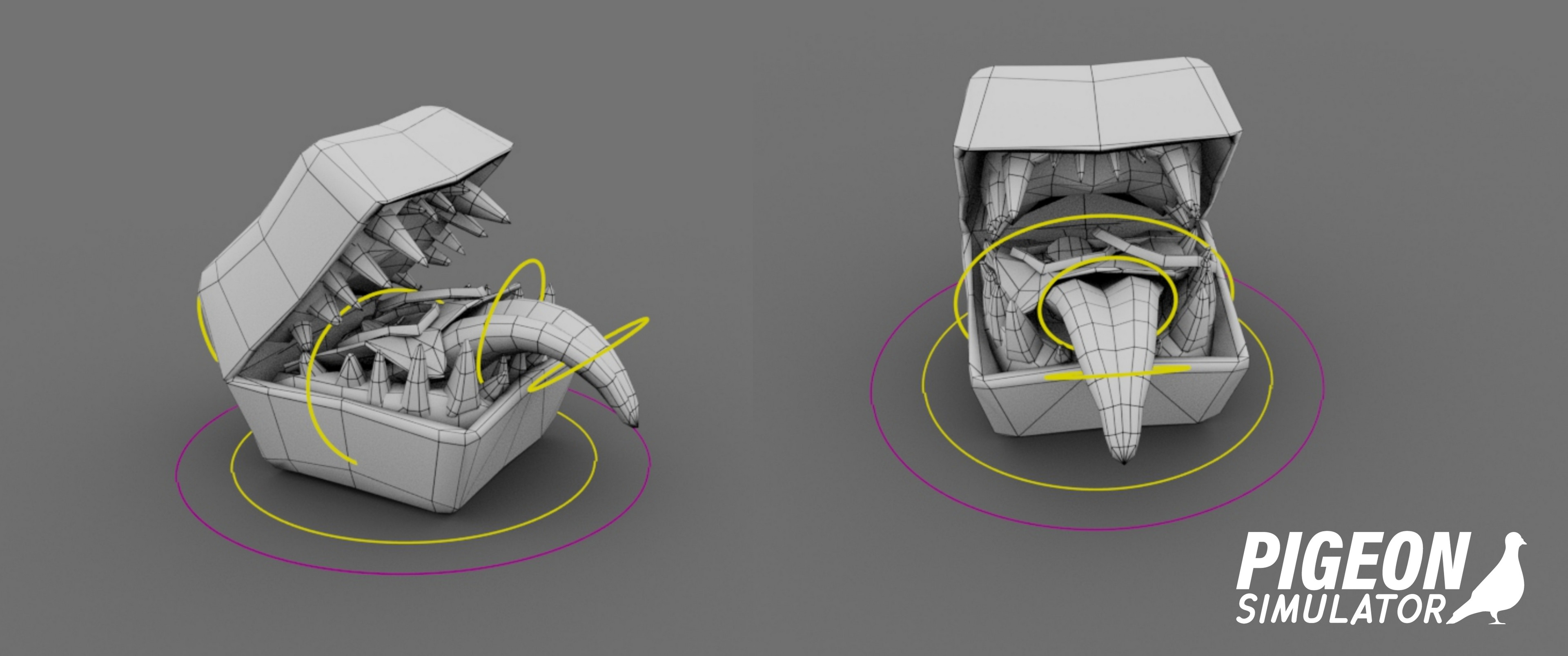 Controls and wireframe