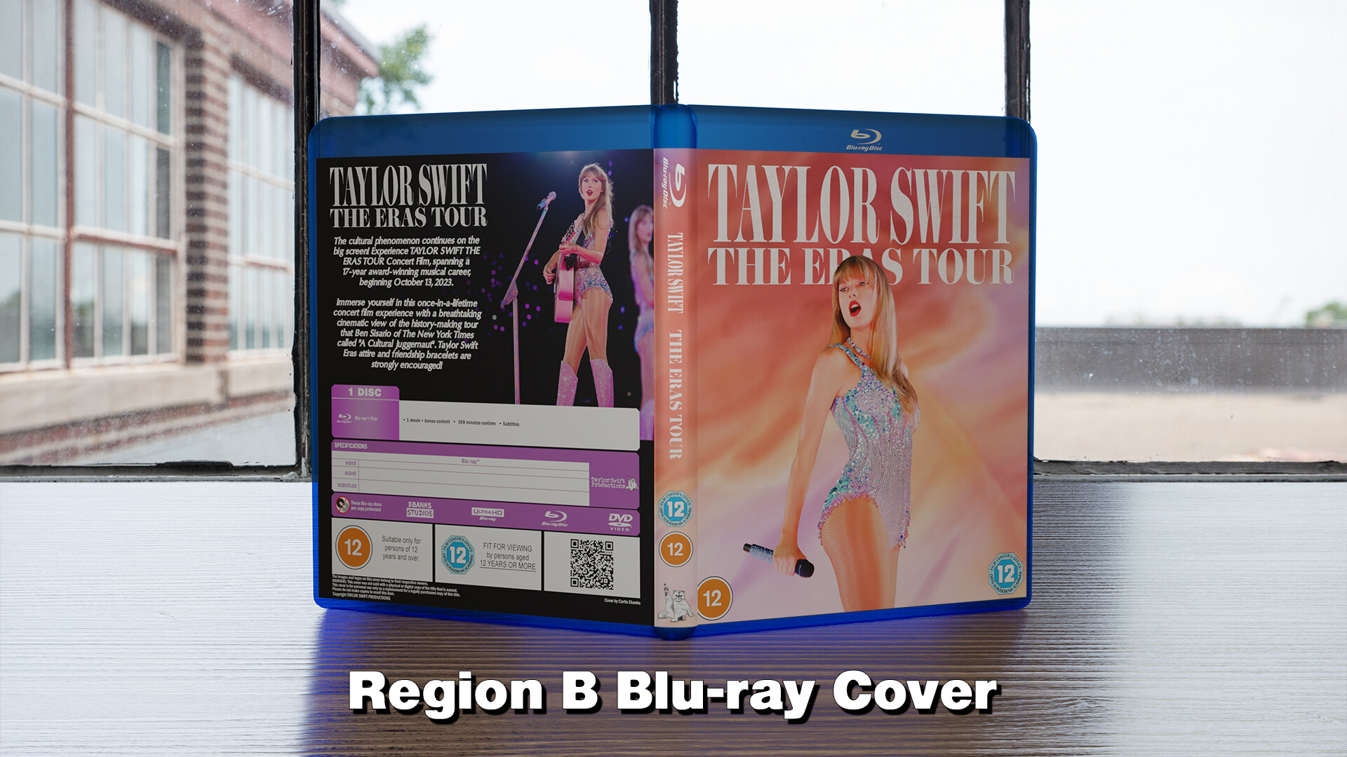 ArtStation Taylor Swift The Eras Tour 2023 Custom Blu ray Cover