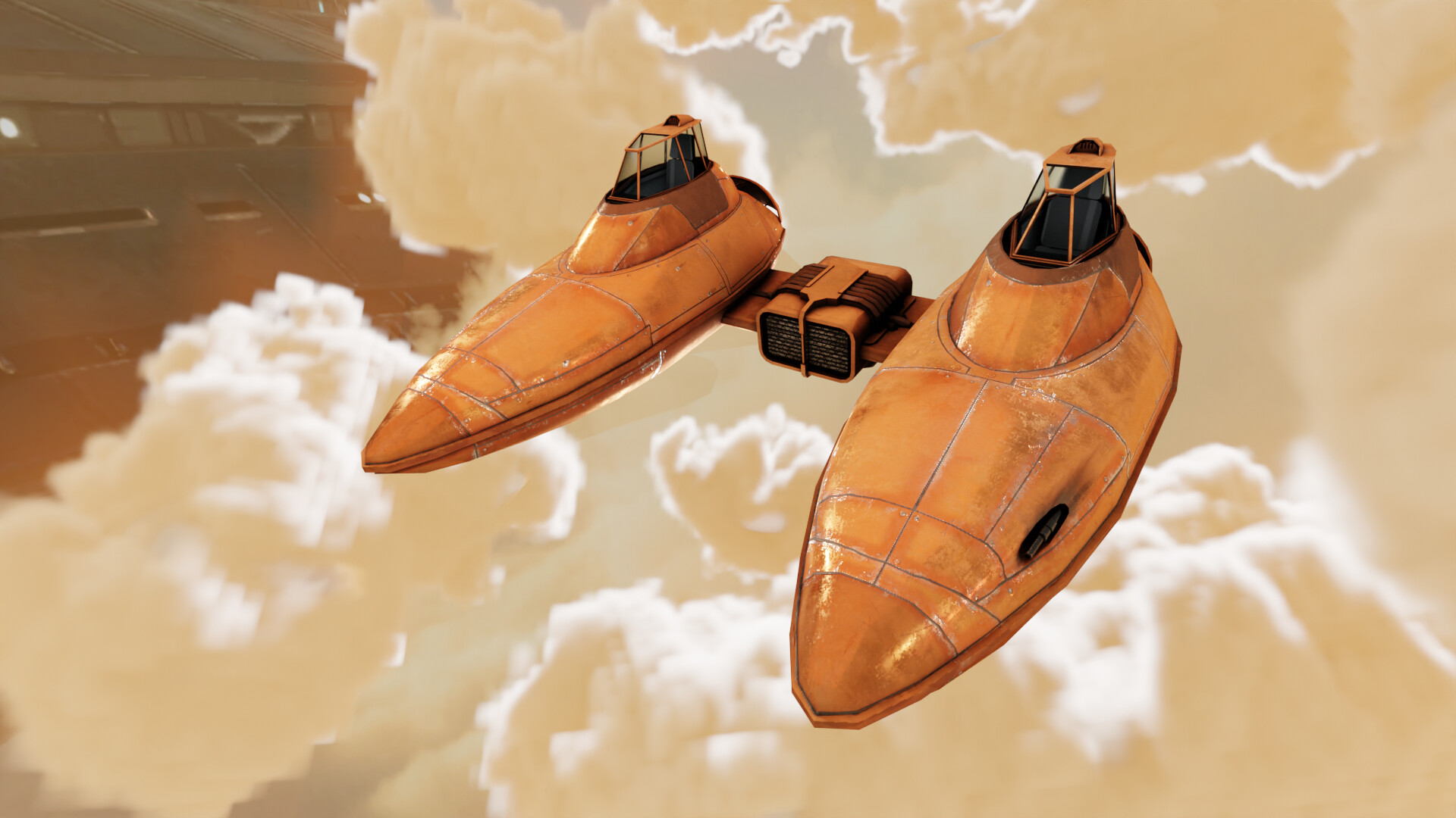 ArtStation Cloud Racer