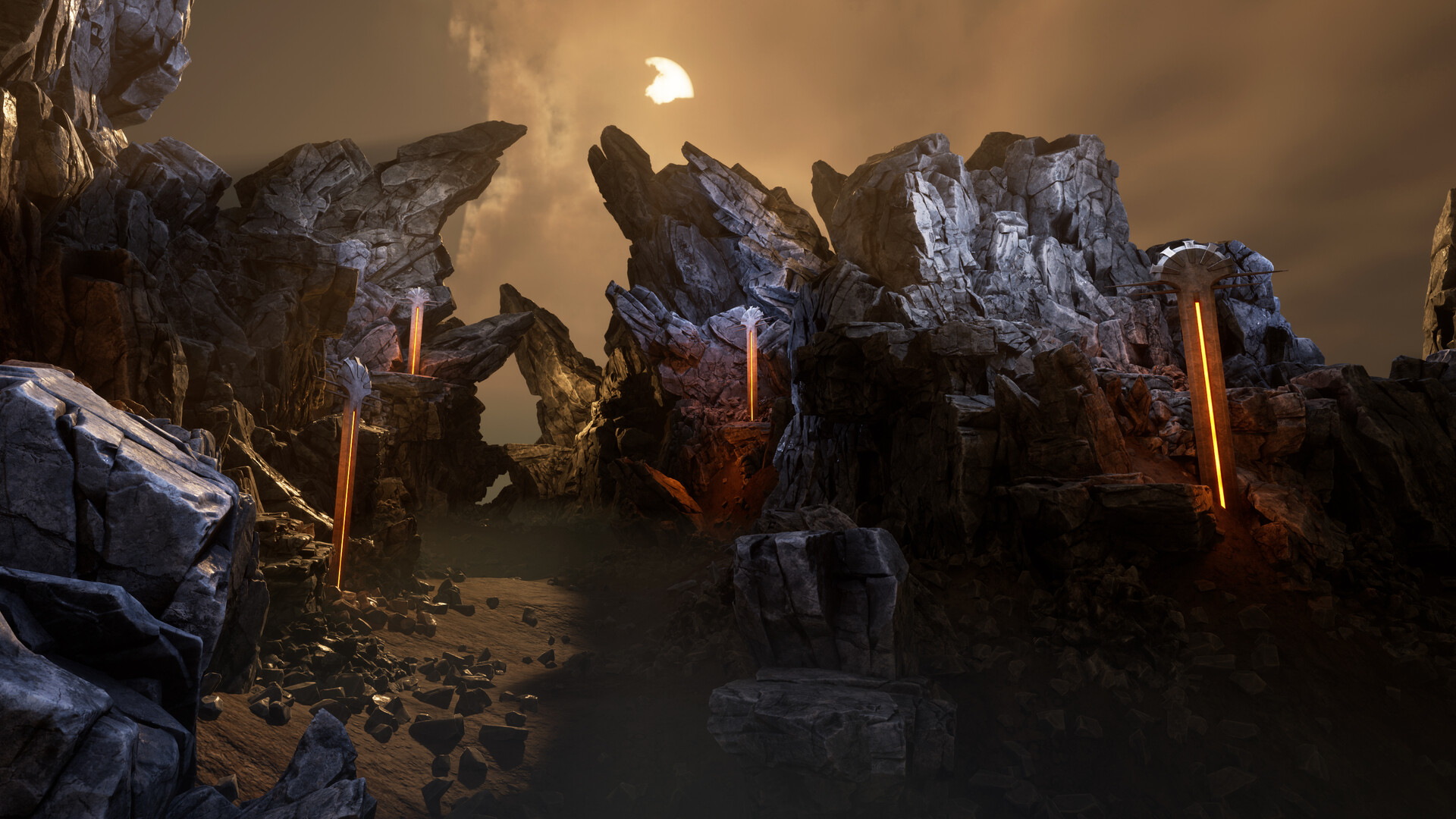 ArtStation - Shattered Rocks