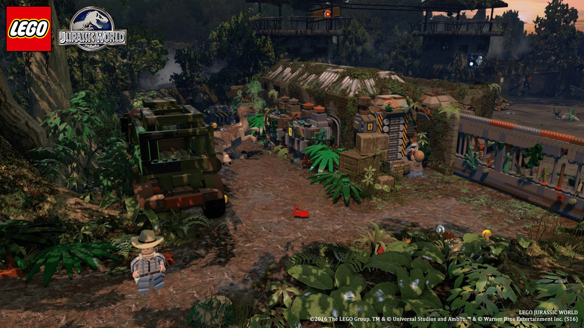 ArtStation LEGO Jurassic World Level Eric Kirby