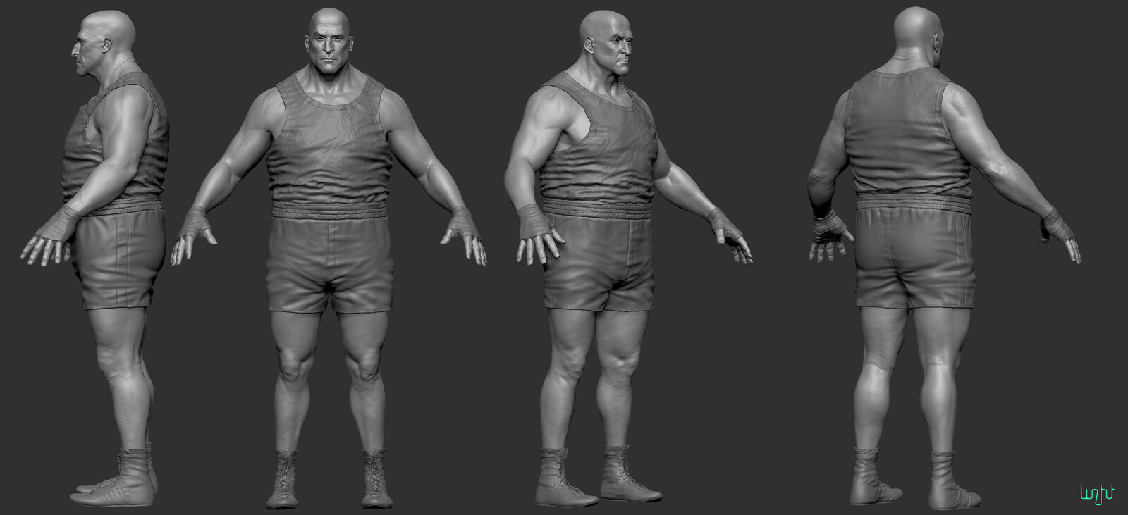 full character sculpt