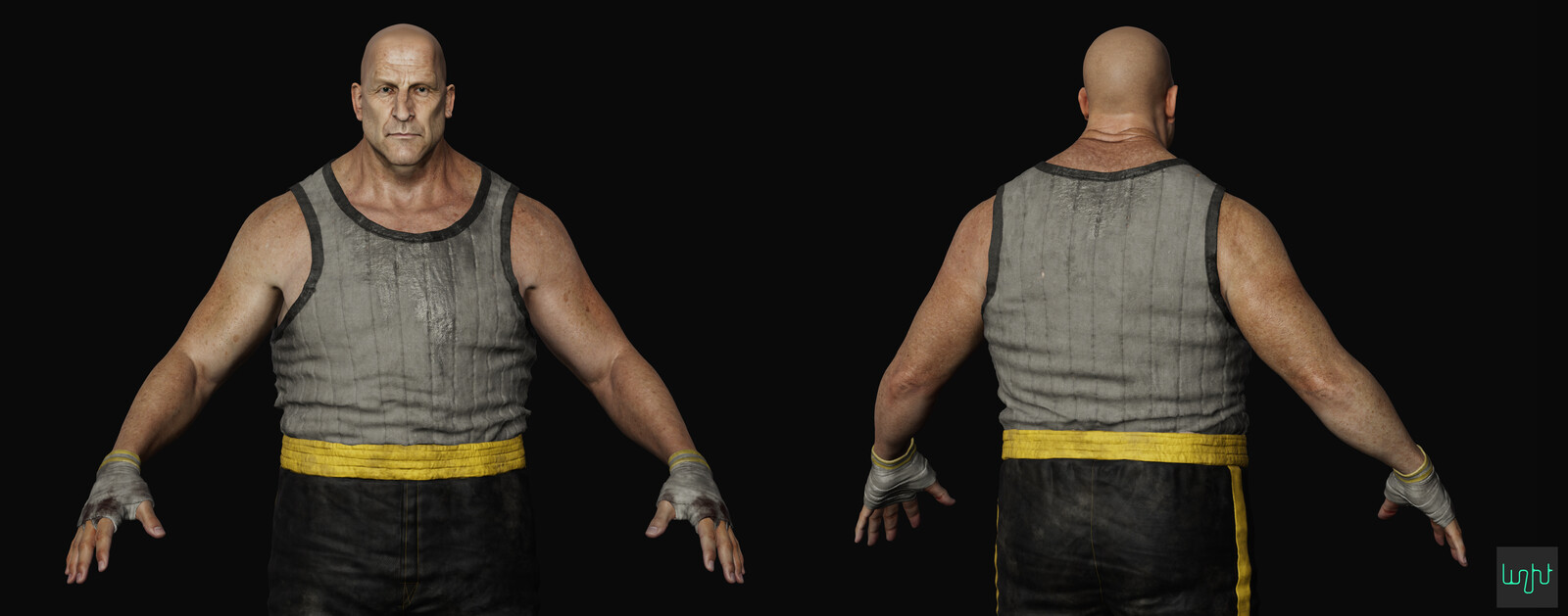 full character texturing