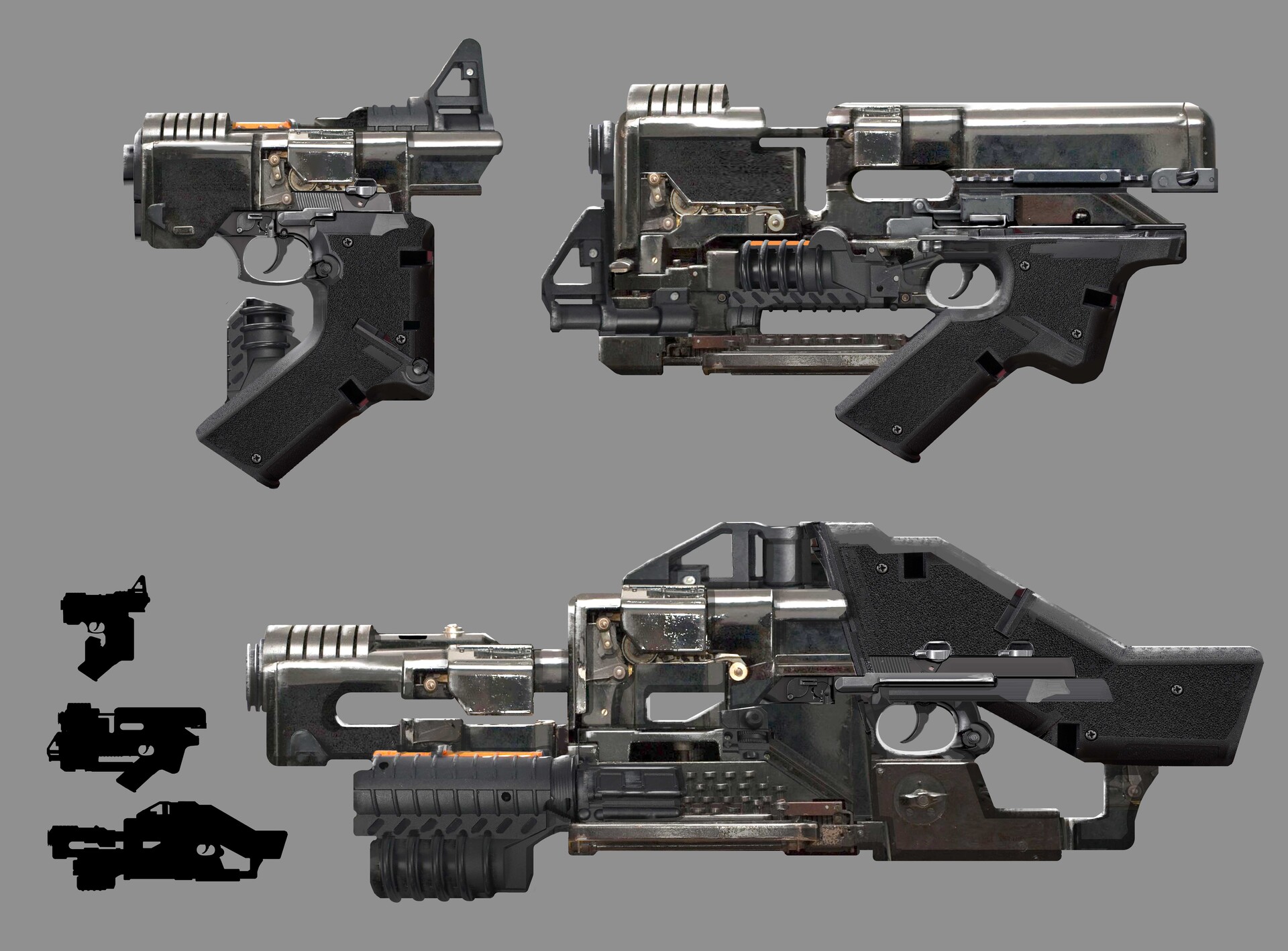 ArtStation - Fun guns