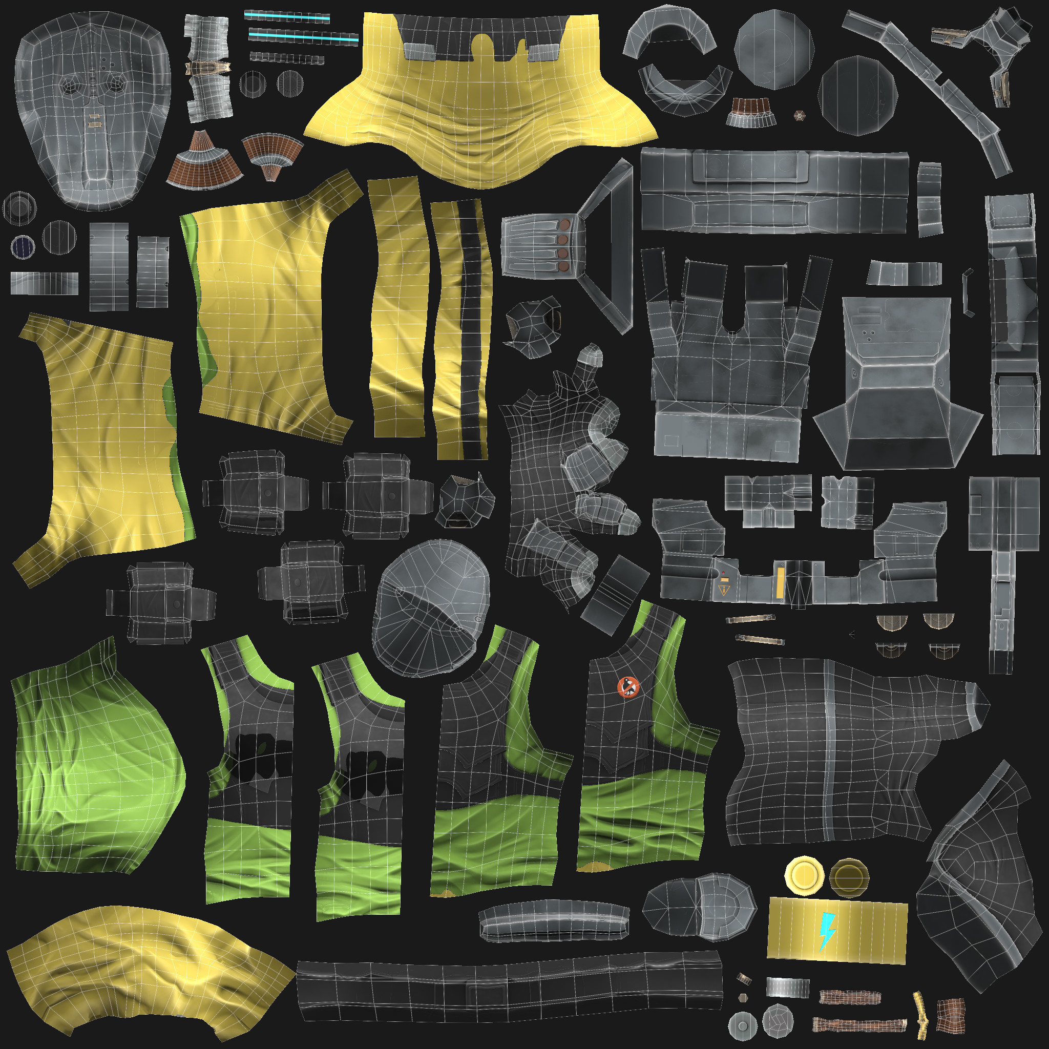 UVs/Texture set