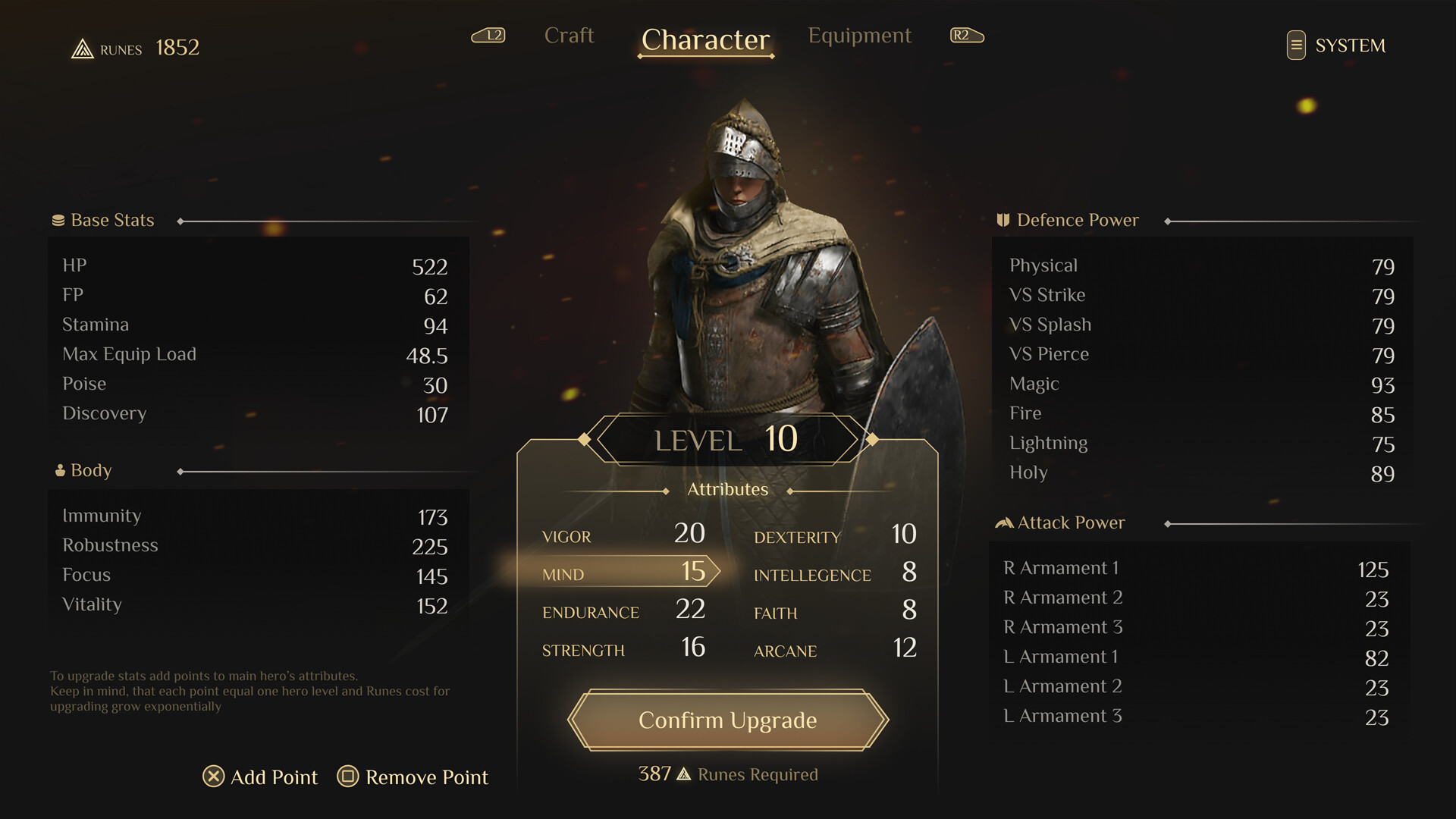 Sergey Alexandrov Elden Ring GUI Redesign