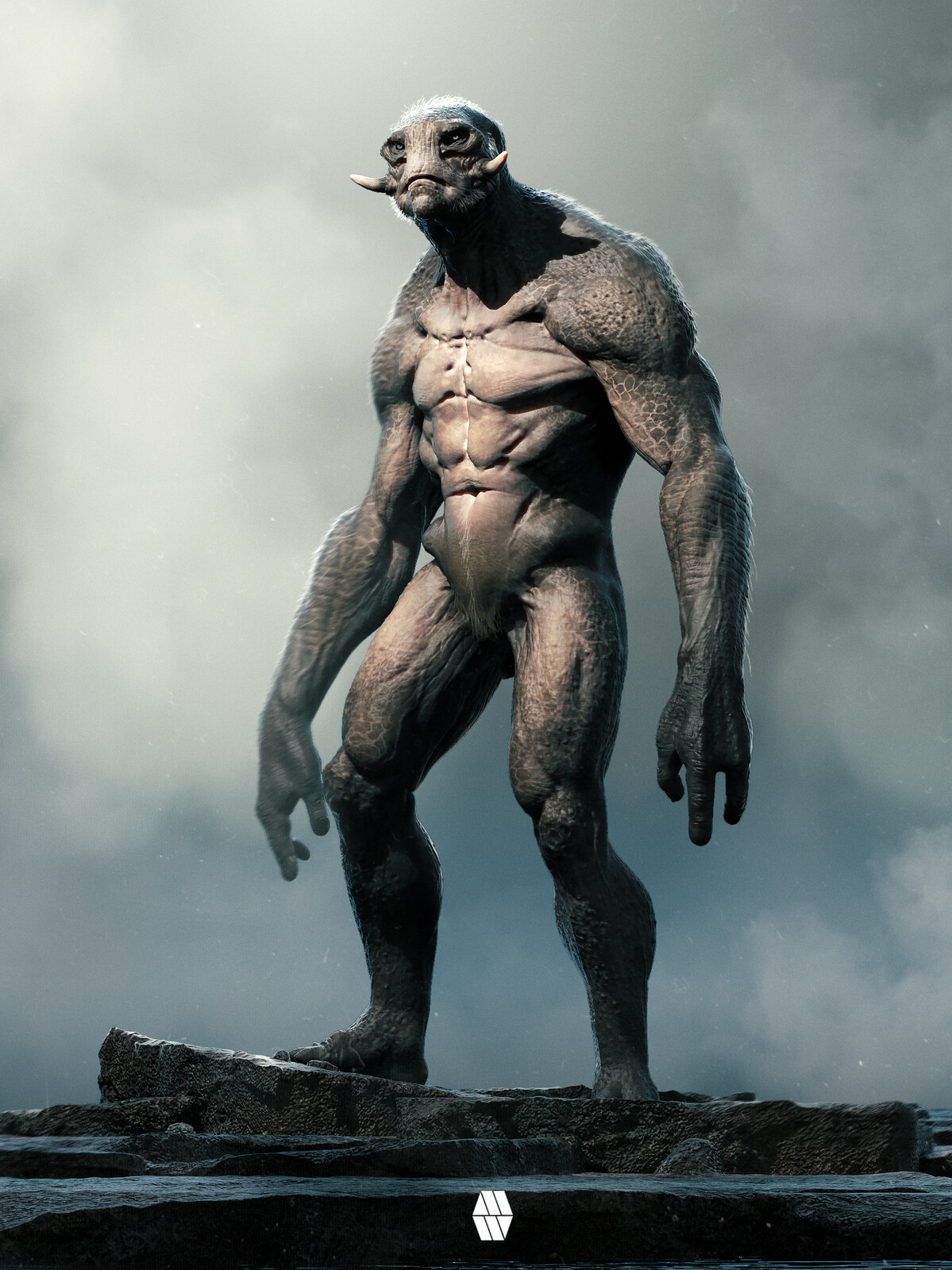 An Alien Emerges - 'Alien Troll' Concept 