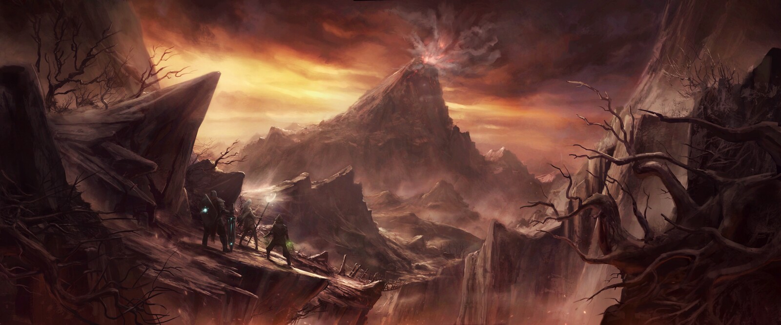 Flames of galinor splash art