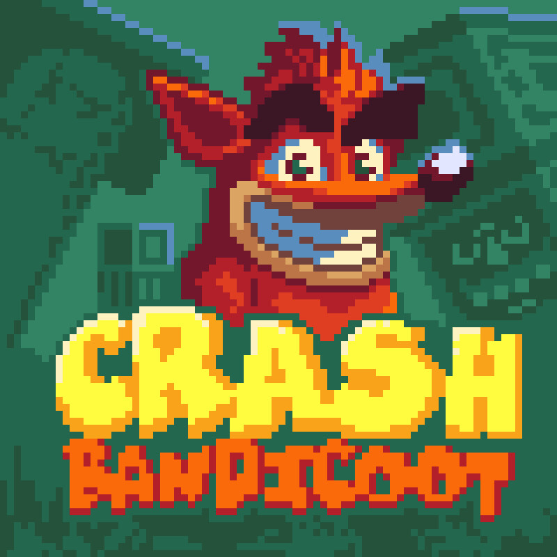 ArtStation - Crash Bandicoot Cover Art