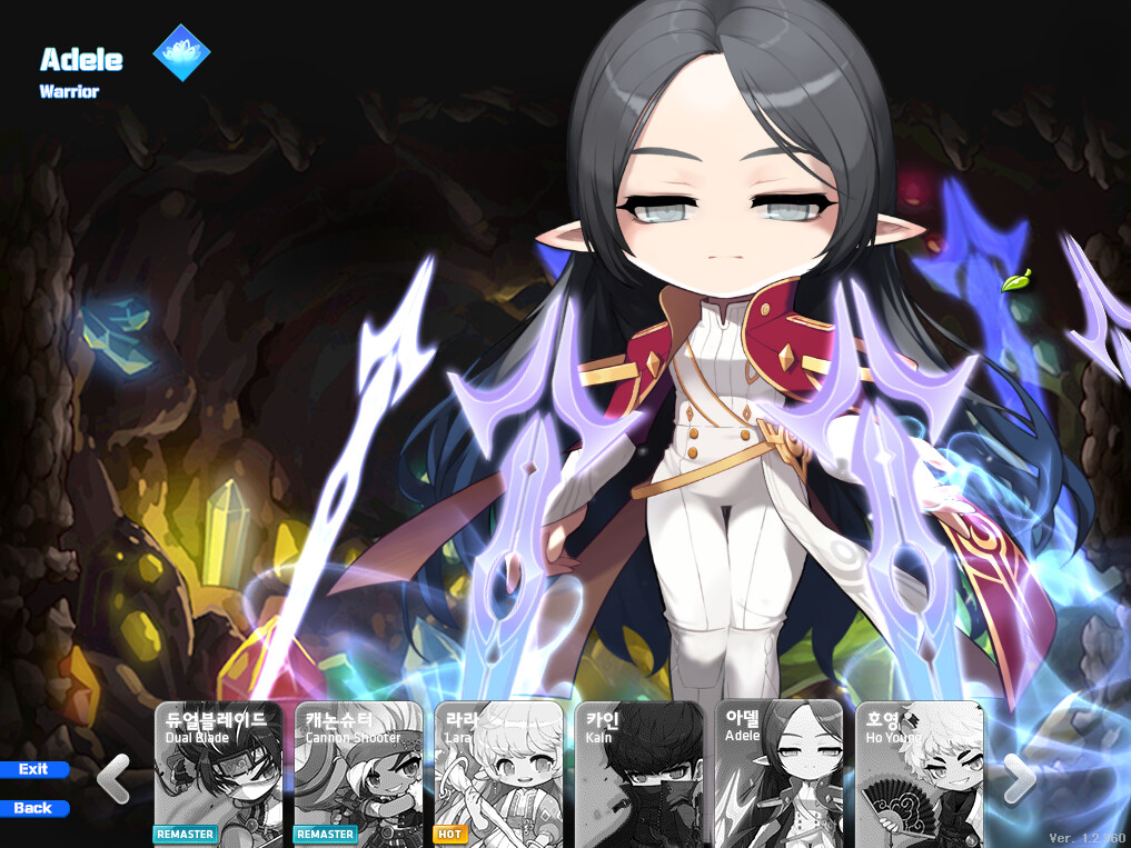 UI/UX Maplestory rework