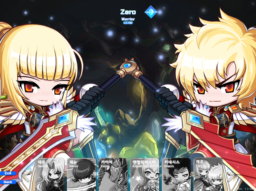 UI/UX Maplestory rework