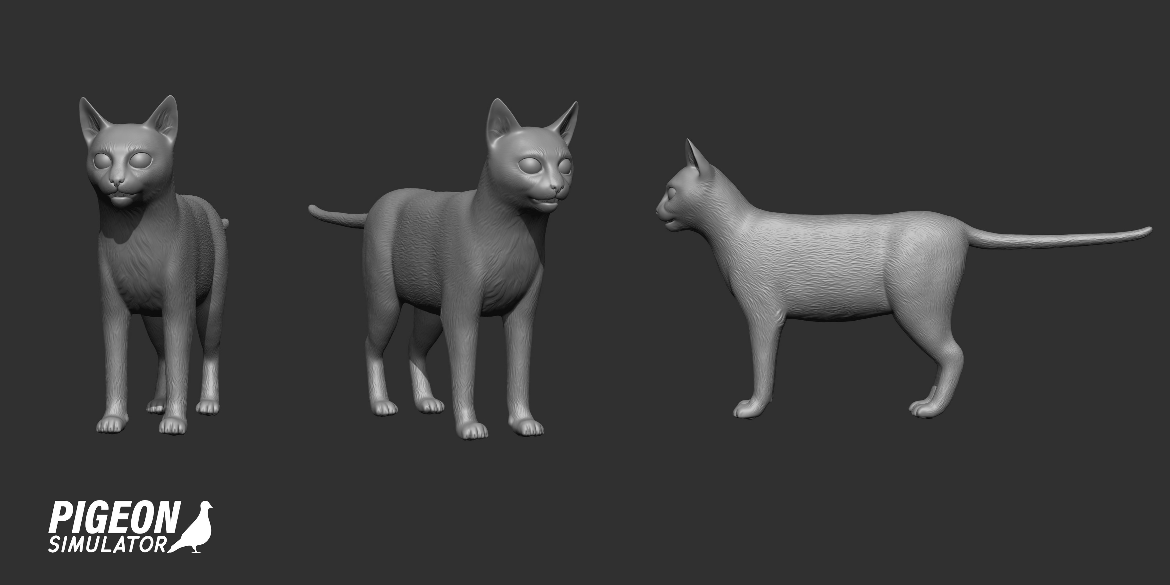 Cat sculpt